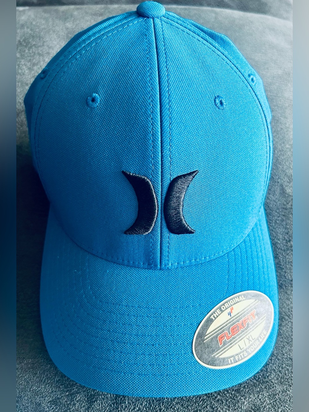 Hurley Blue Fitted Hat L/XL(Unisex)